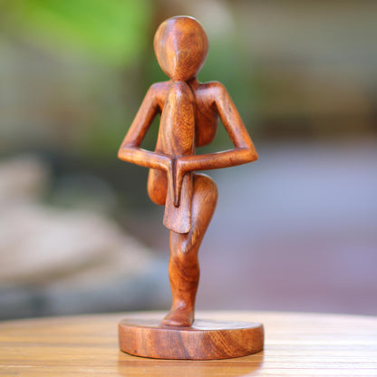 Single Prop Yoga Meditation Sculpture