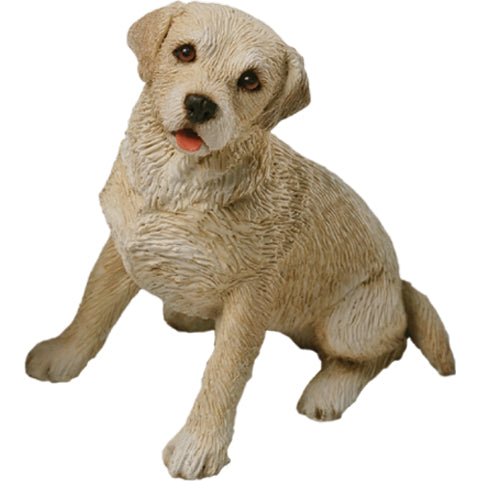 Yellow Labrador Retriever Dog Sculpture