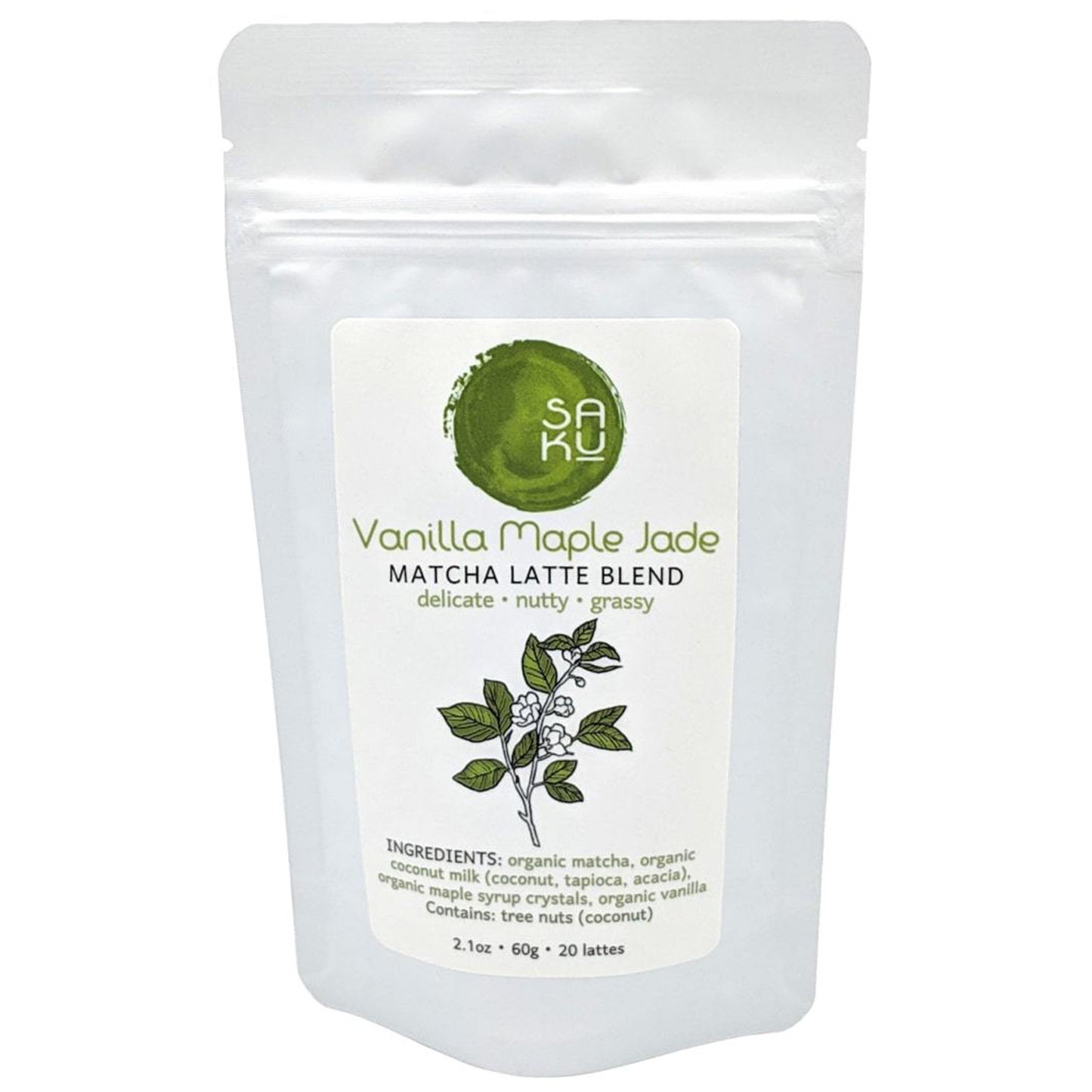 Vanilla Maple Jade Matcha Latte Blend Tea