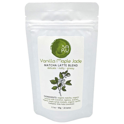 Vanilla Maple Jade Matcha Latte Blend Tea
