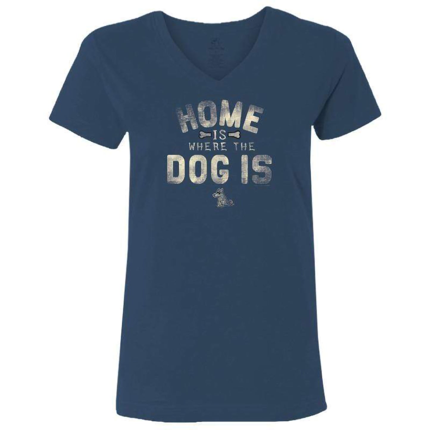 Teddy the Dog&trade; Home Ladies V-Neck