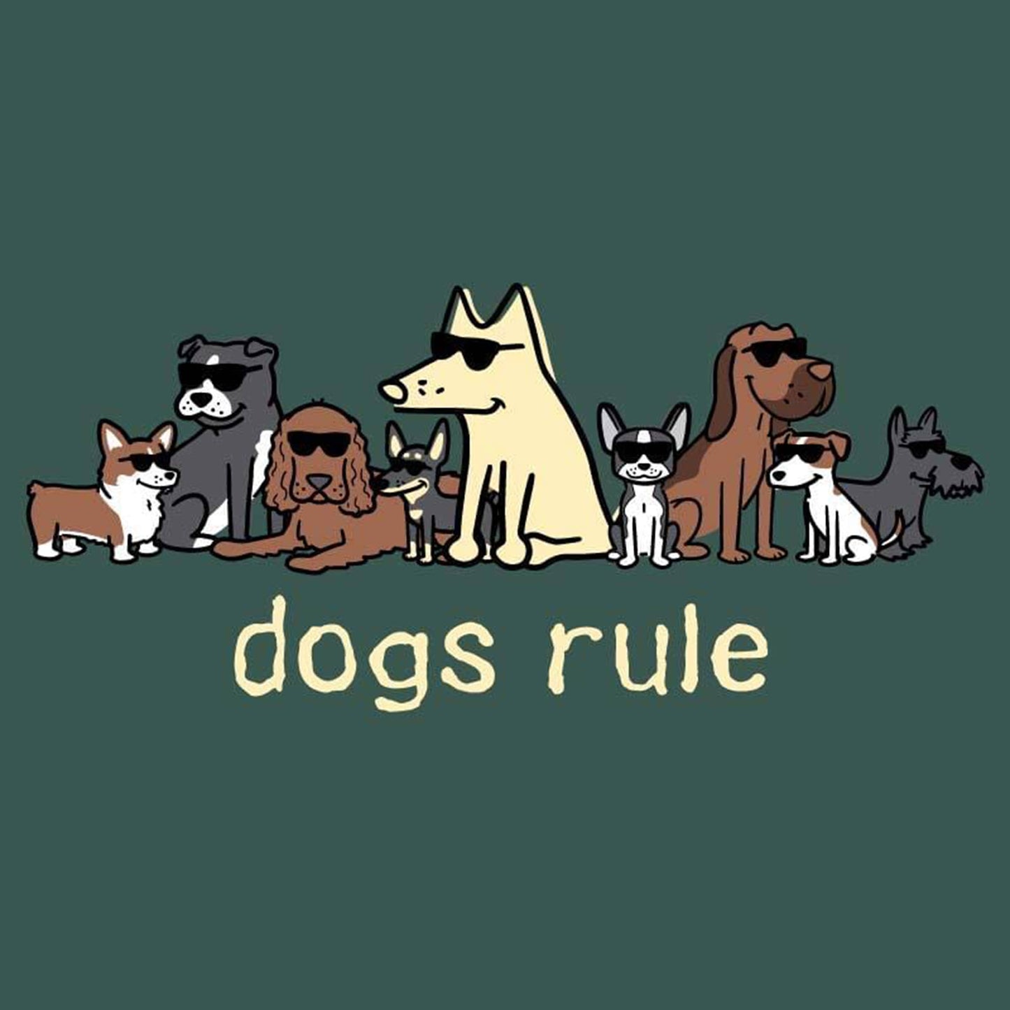 Teddy the Dog&trade; Dogs Rule T-Shirt