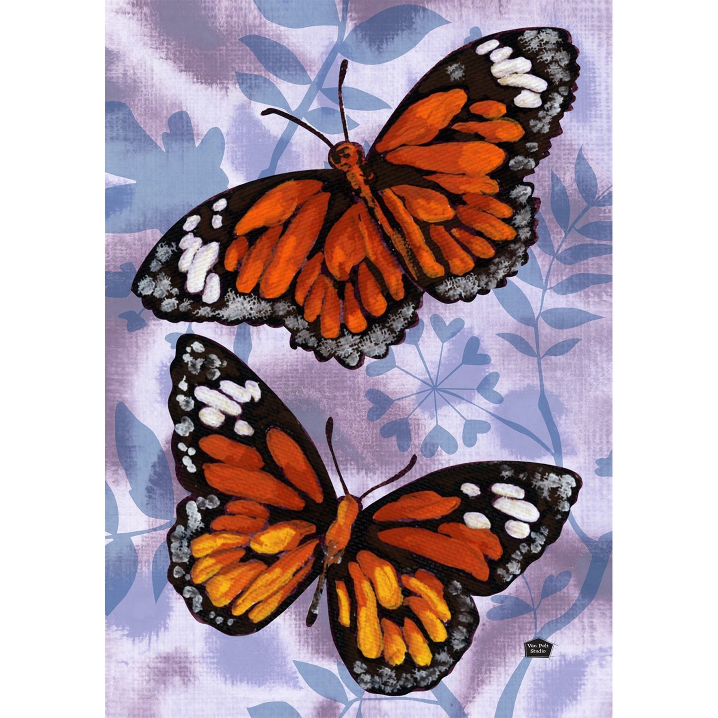 Flutter By Butterfly Garden Flag