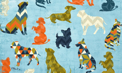 Toland Home Garden - Toland Dog Pattern Door Mat