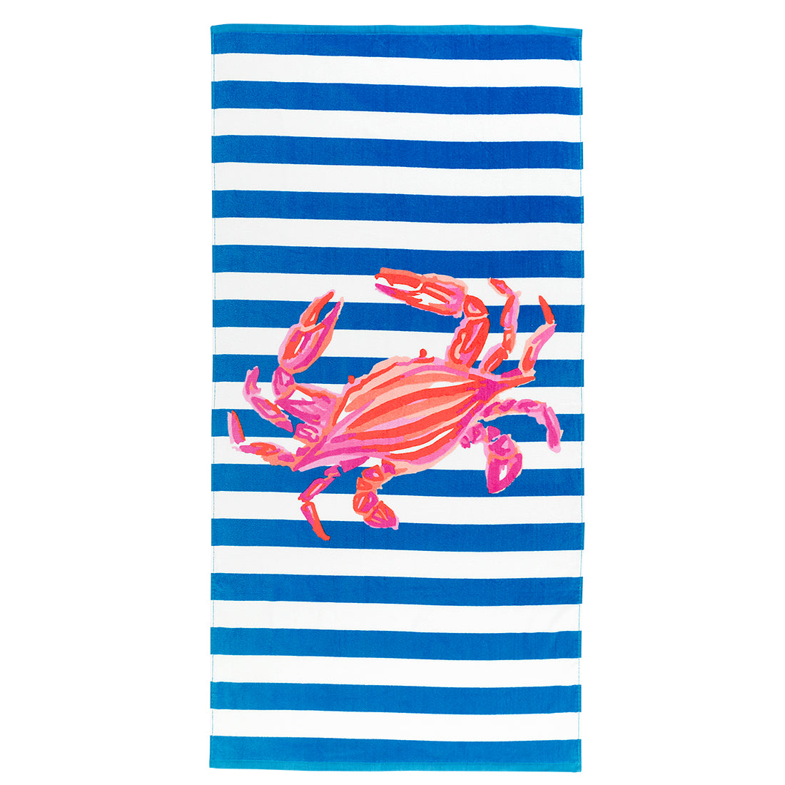 Crab Stripe Towel