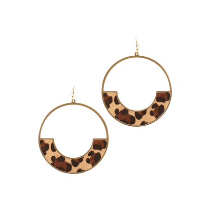 Leopard Bethany Earrings