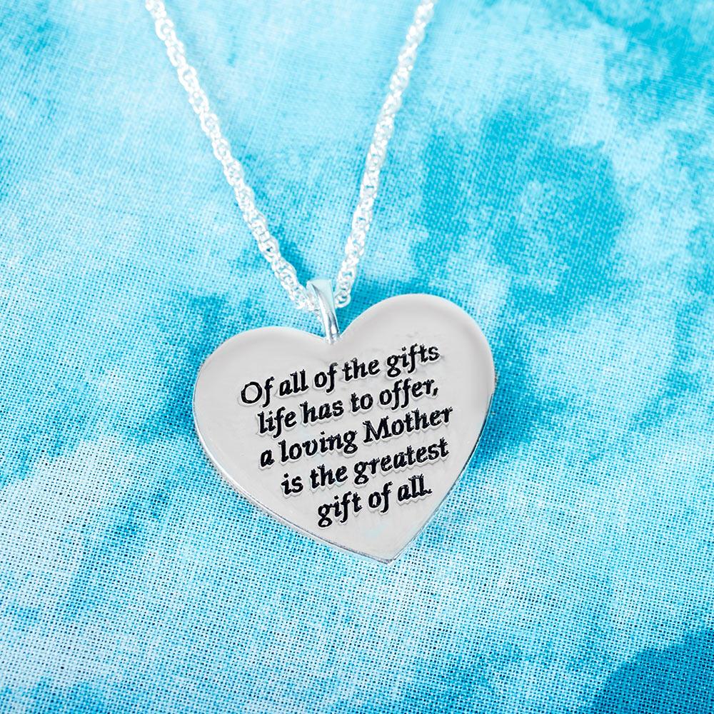 A Loving Mother Heart Necklace