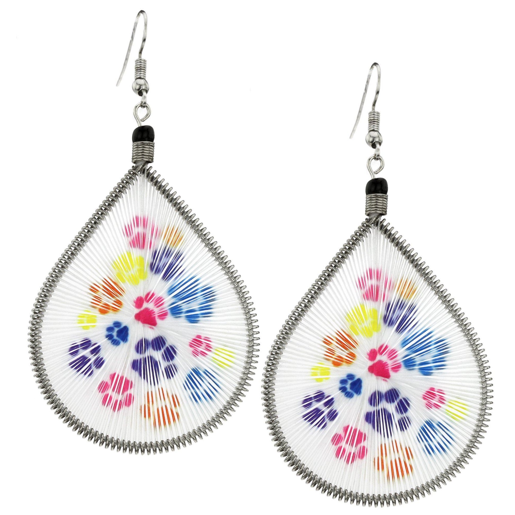All Over Paws Thread Earrings