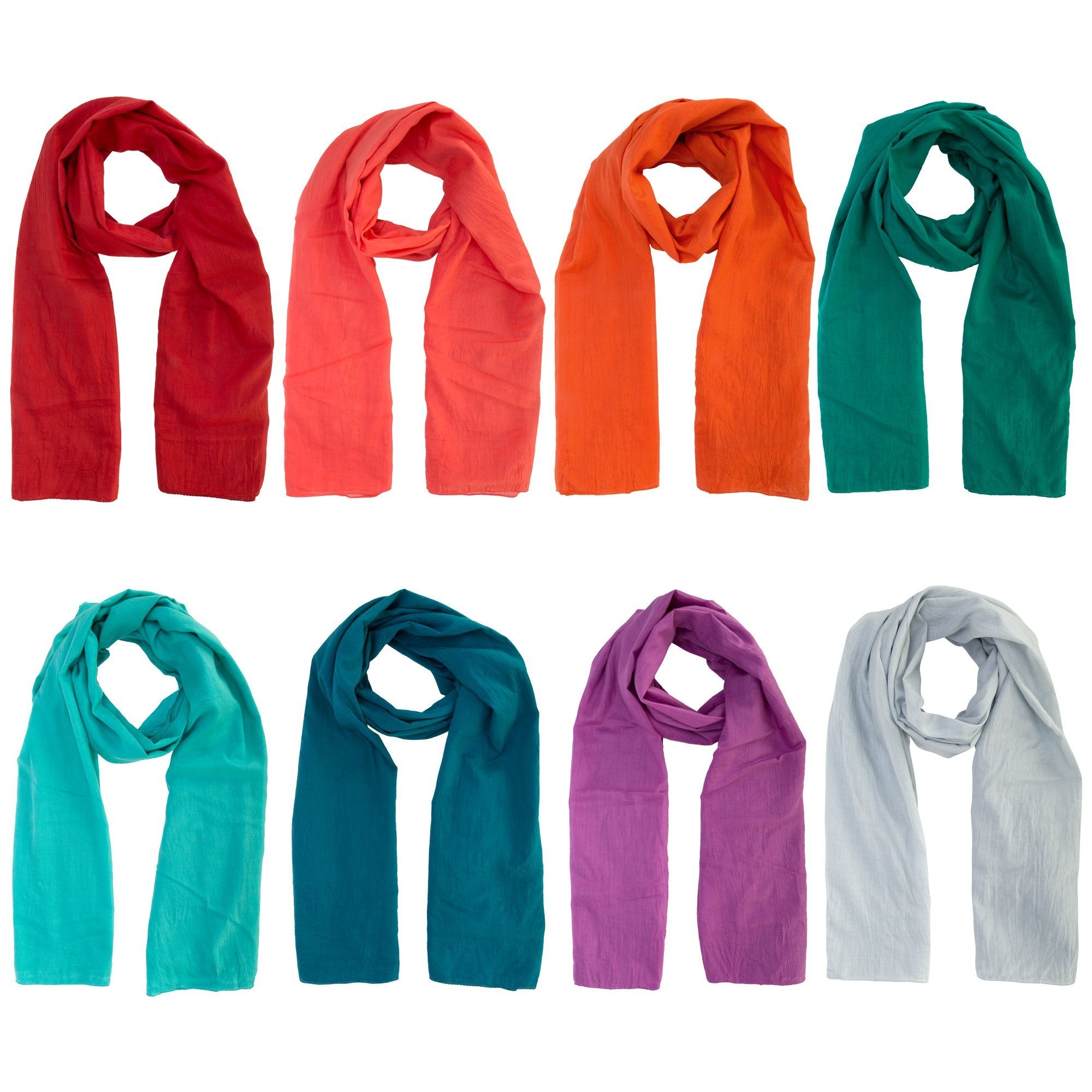Classic Cotton Crinkle Scarf