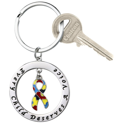 Every Child Deserves A Voice Autism Keychain