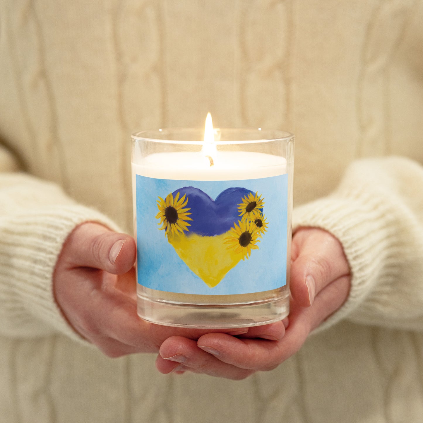 Ukraine Light of Hope Candle