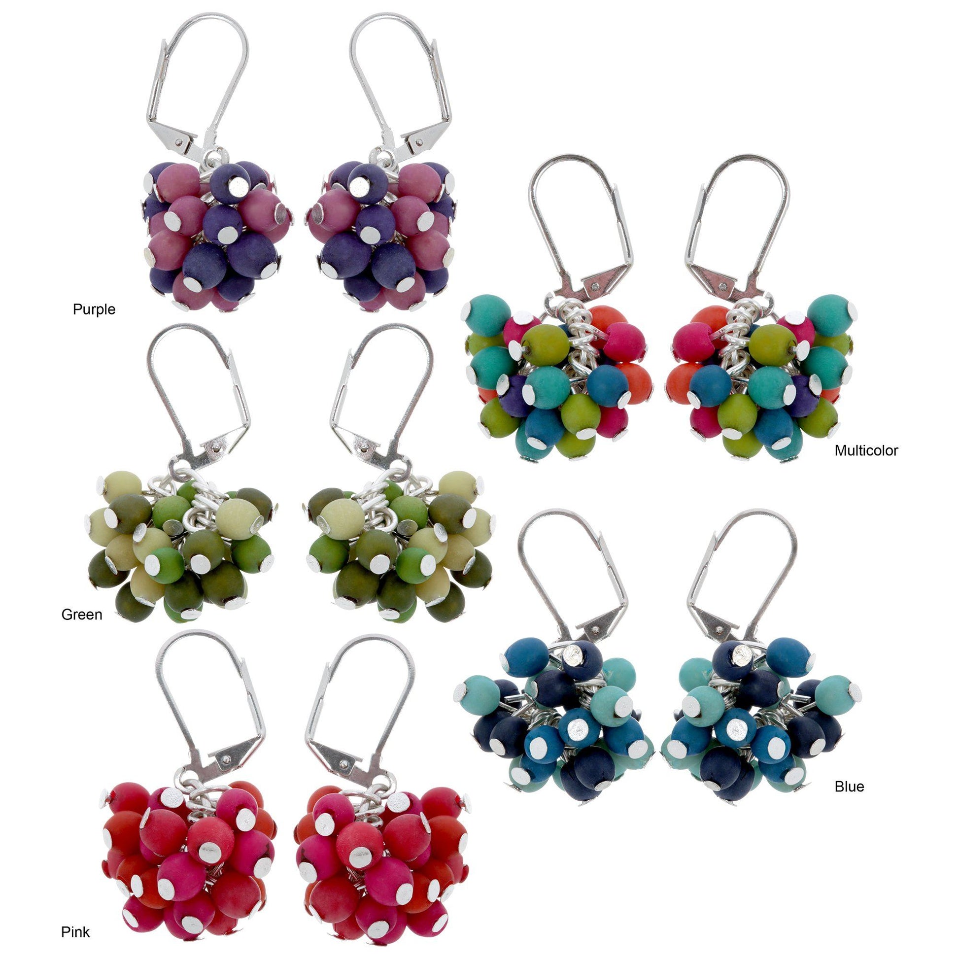 Her Colorful Nature Earrings
