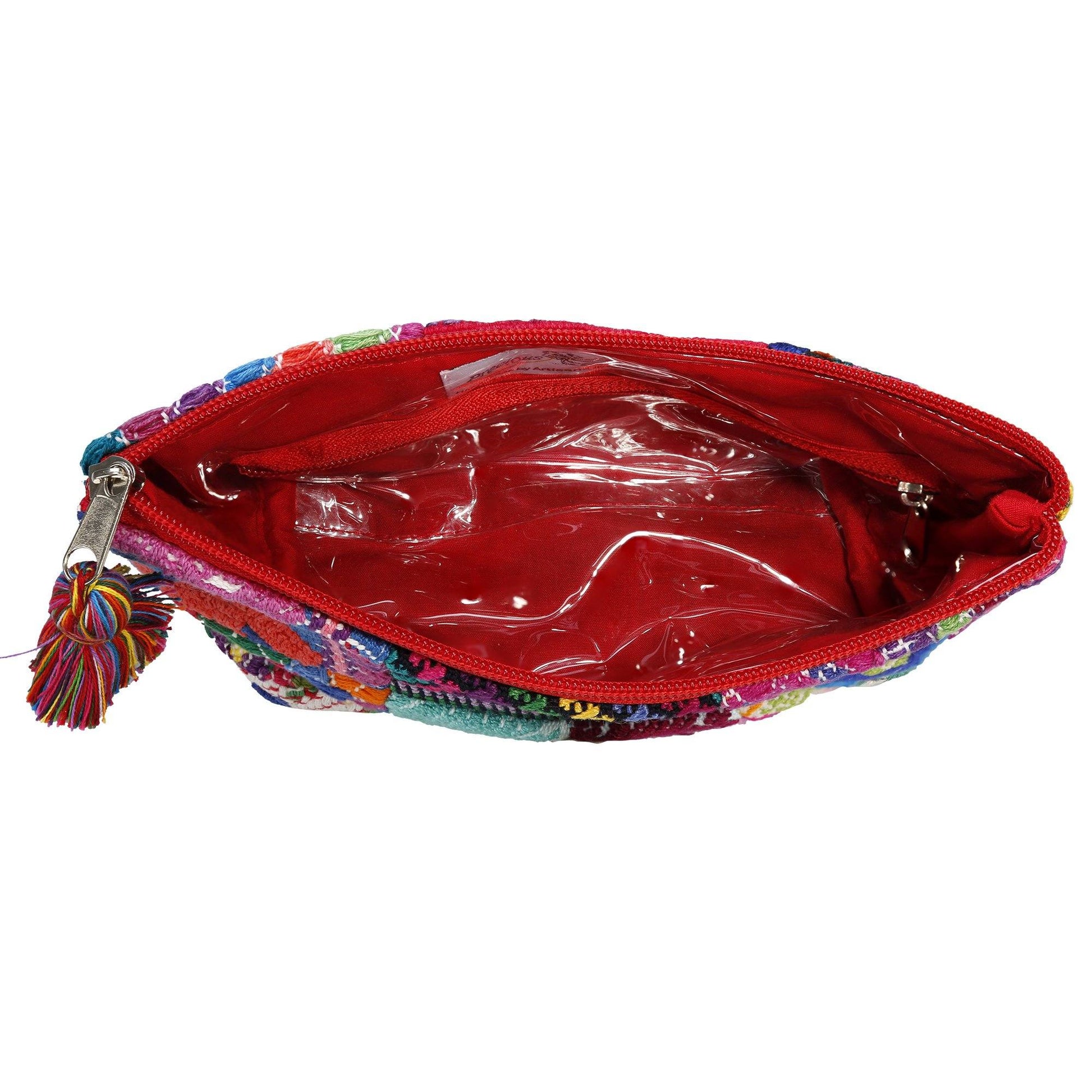 Huipil Patchwork Cosmetic Bag