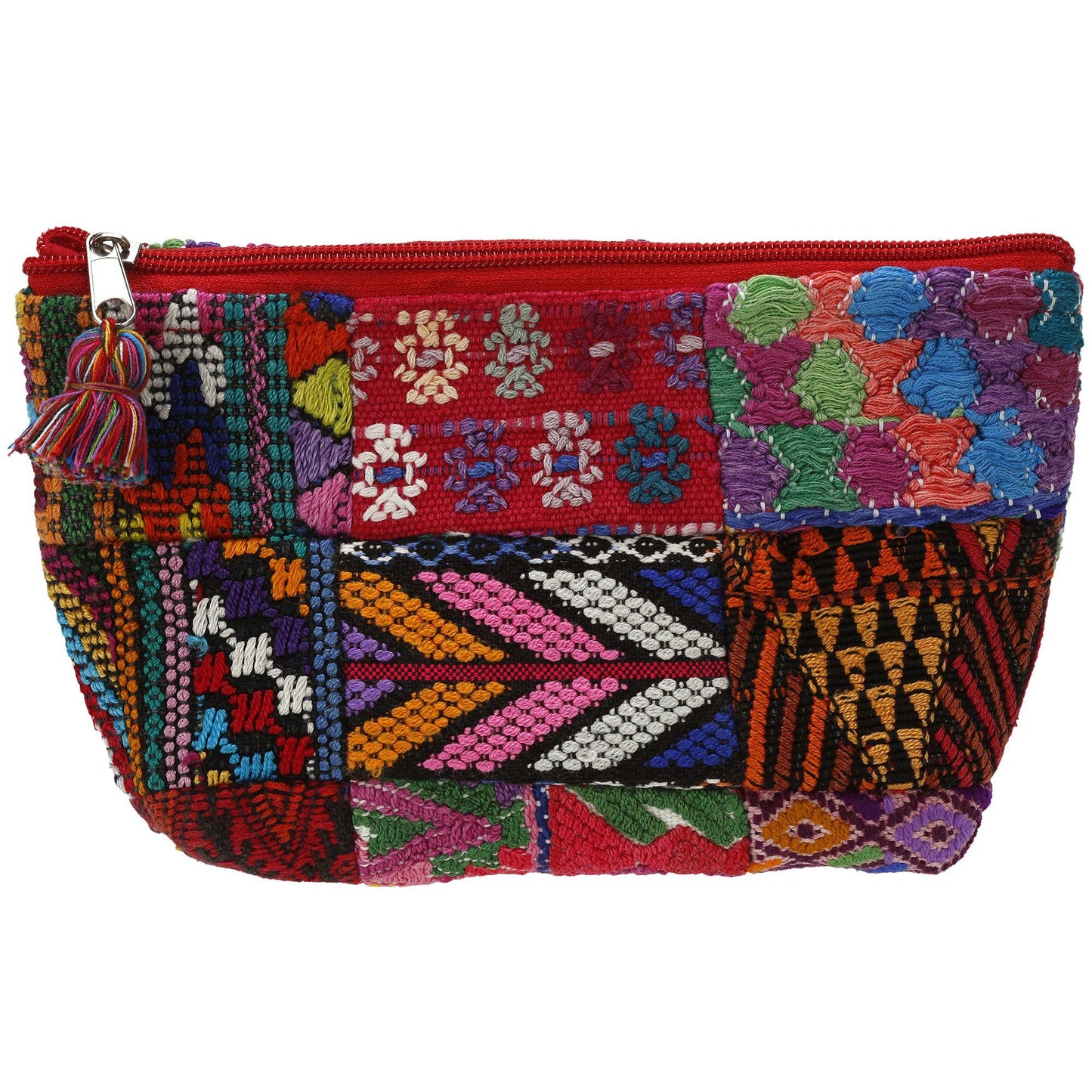 Huipil Patchwork Cosmetic Bag