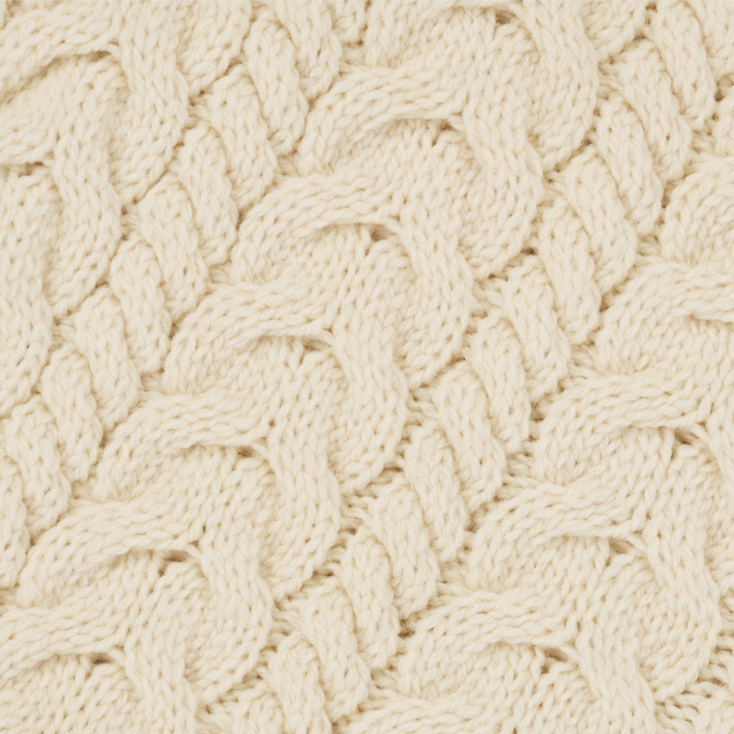 Irish Aran Wool Poncho