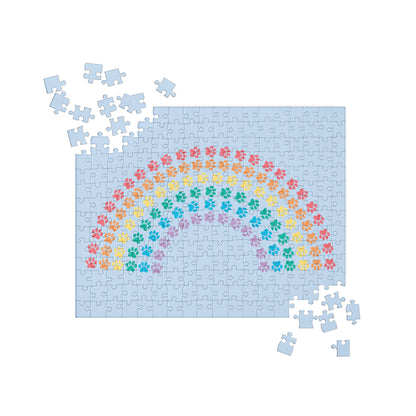 Rainbow of Paws Puzzle