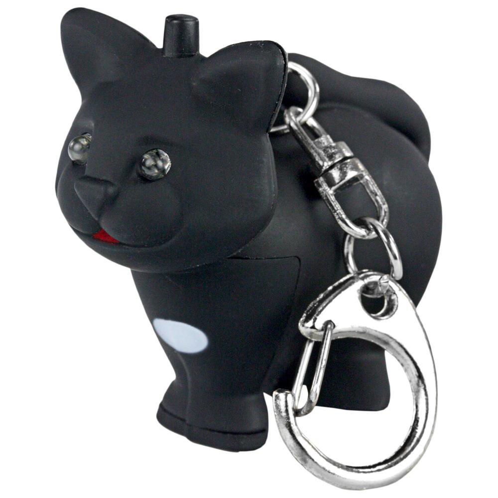LED Meowing Cat Keychain