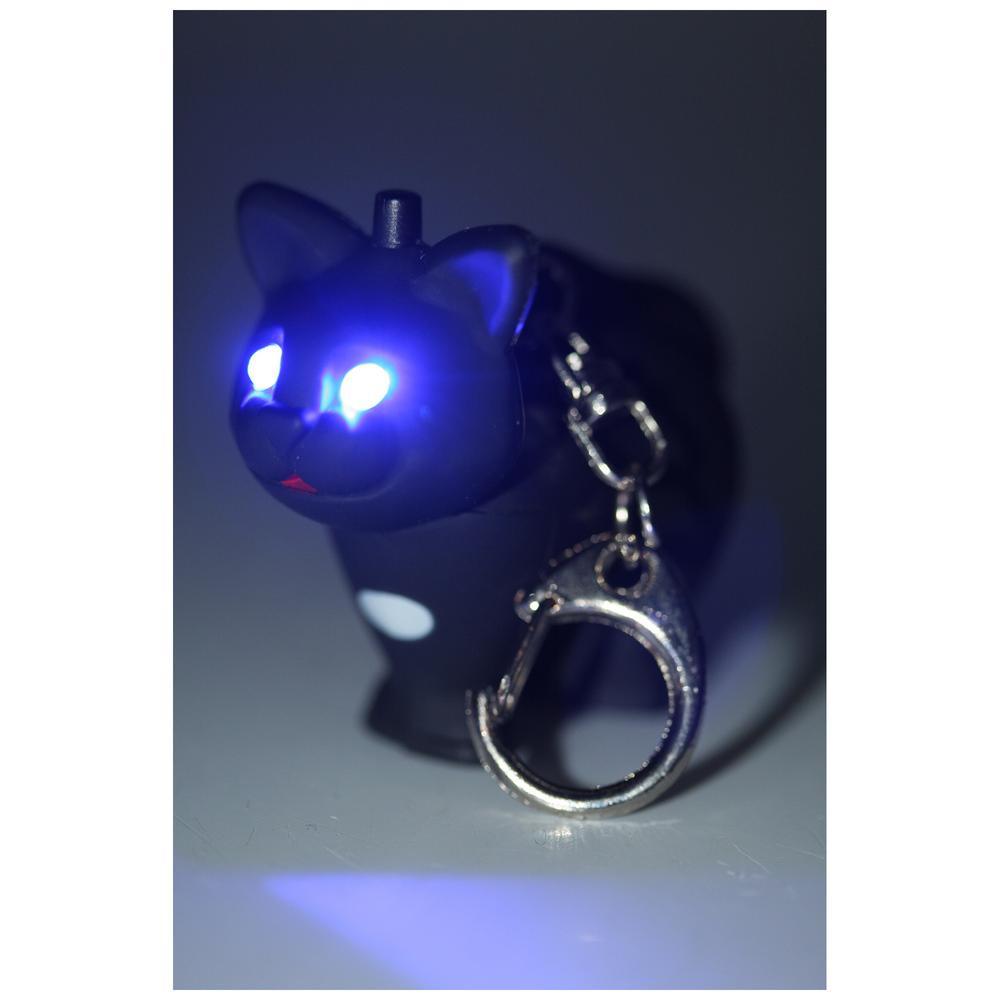 LED Meowing Cat Keychain