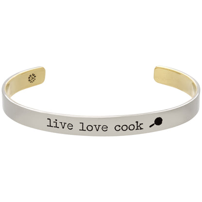 Live Love Cook Bracelet