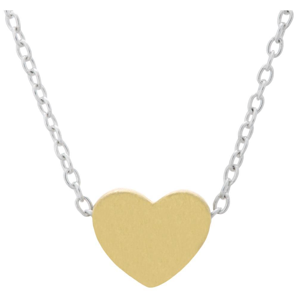 Lucky Heart Sterling Necklace
