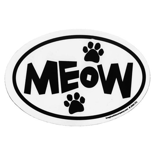 Meow Car Magnet