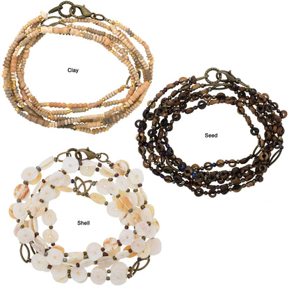 Muse Y Necklace & Wrap Bracelet