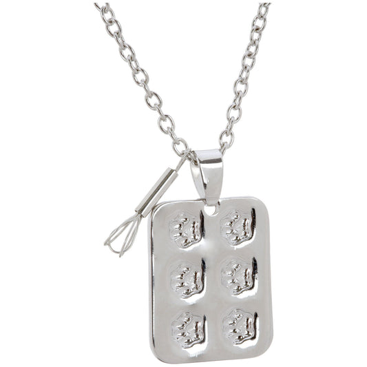 Paws To Bake Muffin Pan Necklace