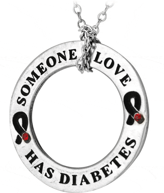 Promo - PROMO - Someone I Love Has Diabetes Awareness Necklace