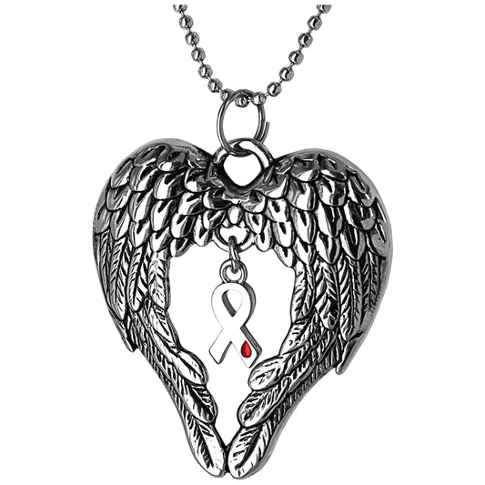 Promo - PROMO - Wings Of An Angel Diabetes Awareness Necklace