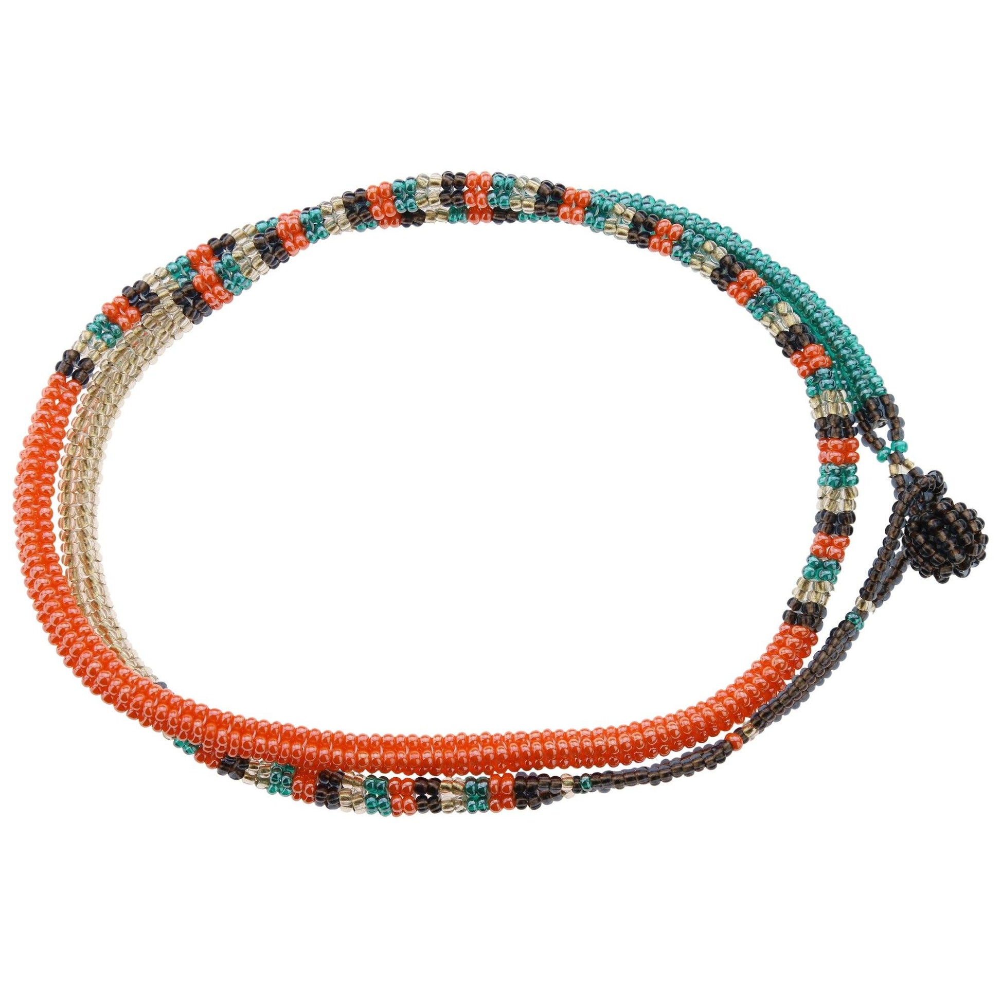 Thanda Zulu Beaded Wrap Bracelet/Necklace