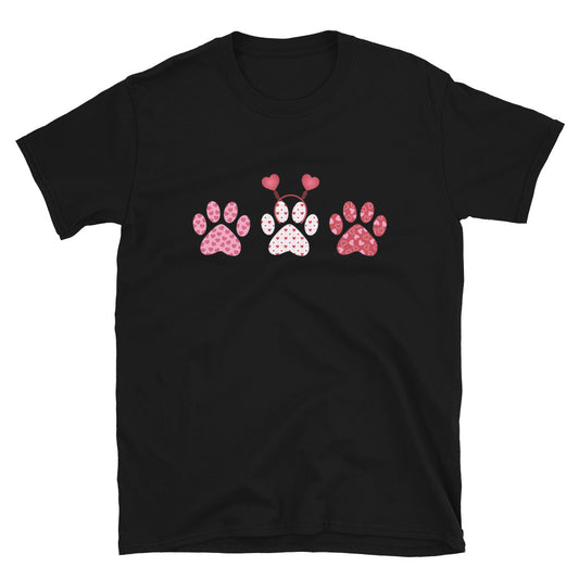 Valentine Paw Love T-Shirt