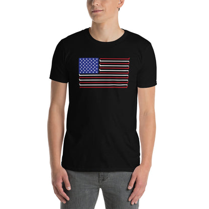 Dachshund Stars and Stripes T-Shirt