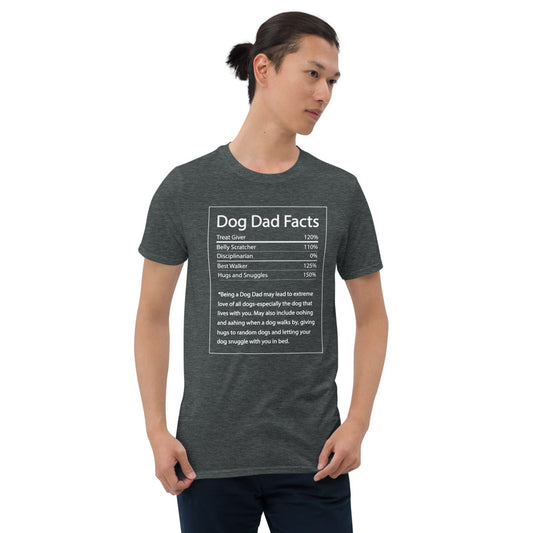 Dog Dad Facts T-Shirt