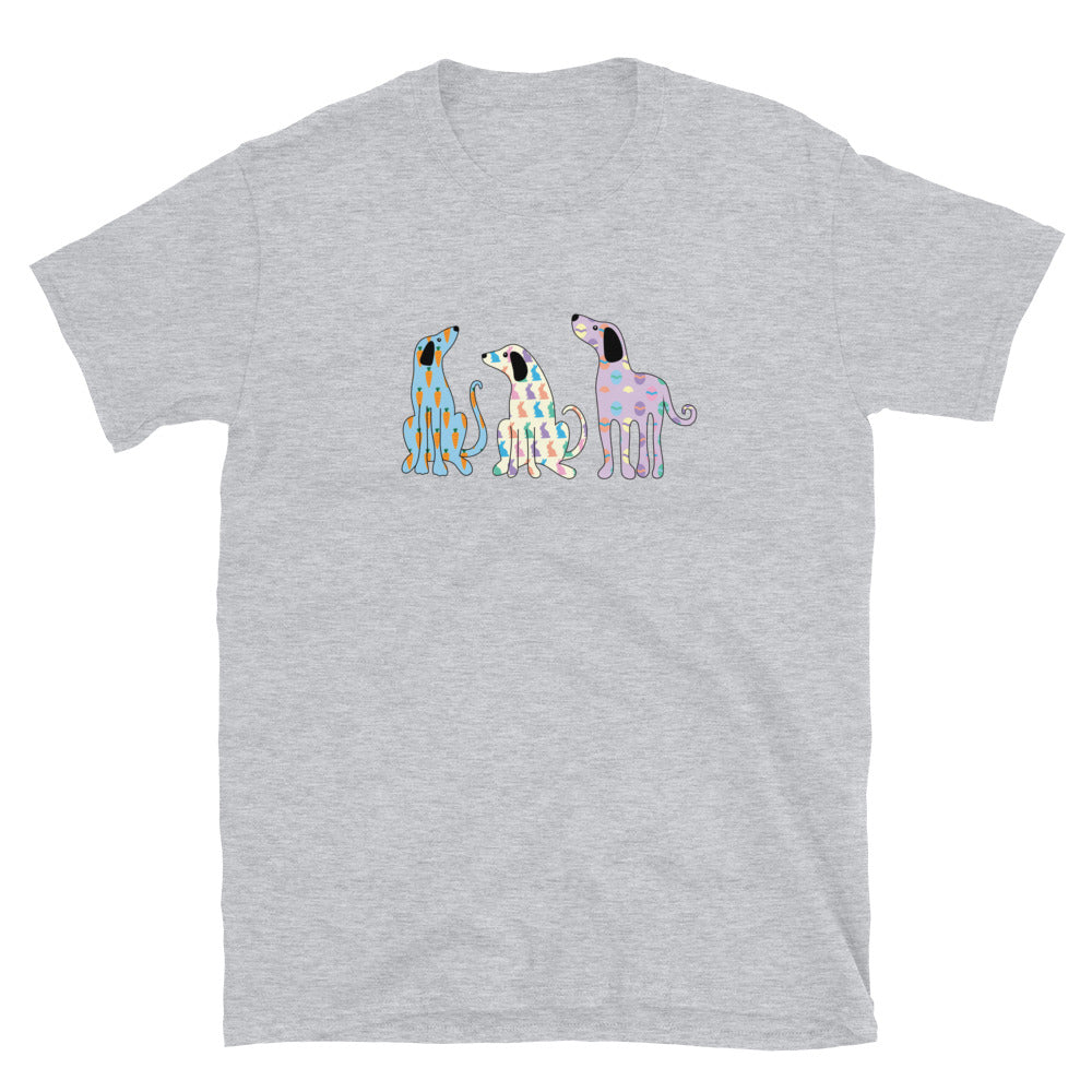 Whimsy Easter Dogs T-Shirt