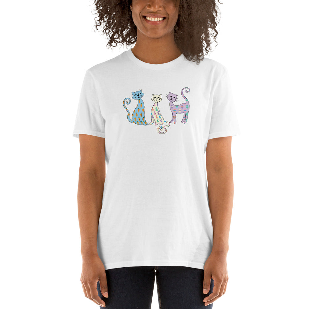 Whimsy Easter Cats T-Shirt