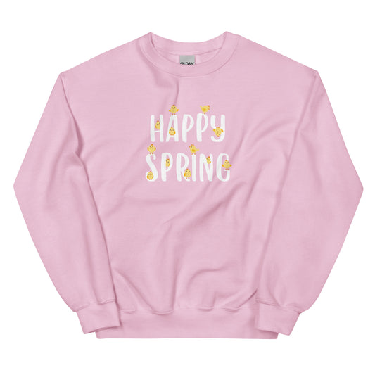 Happy Spring Crewneck Sweatshirt