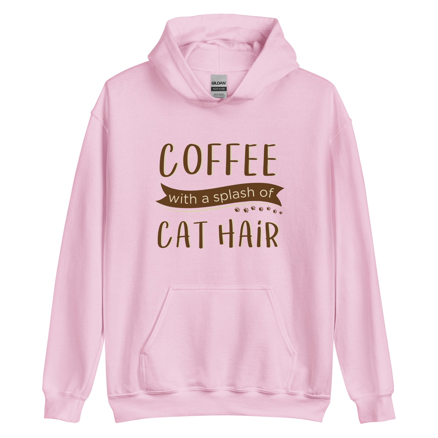 Coffee With A Splash of Cat Hair Hoodie