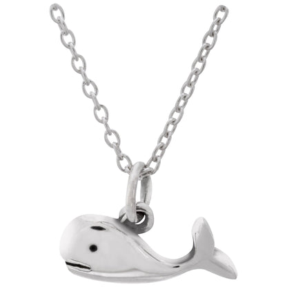 Whale You Be Mine Sterling Necklace