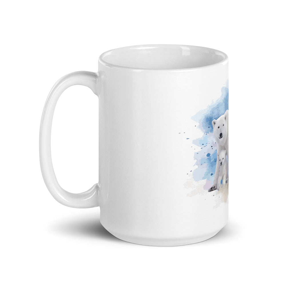 Polar Bear Family Mug