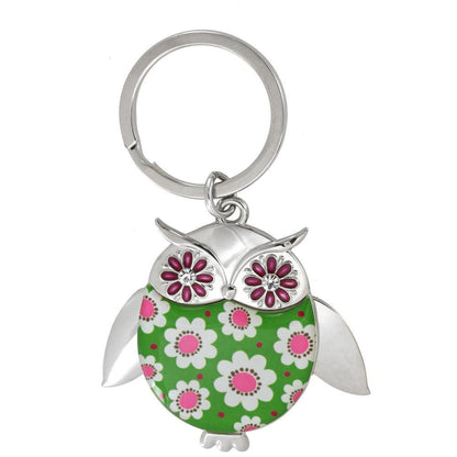 Wise In Love Owl Keychain