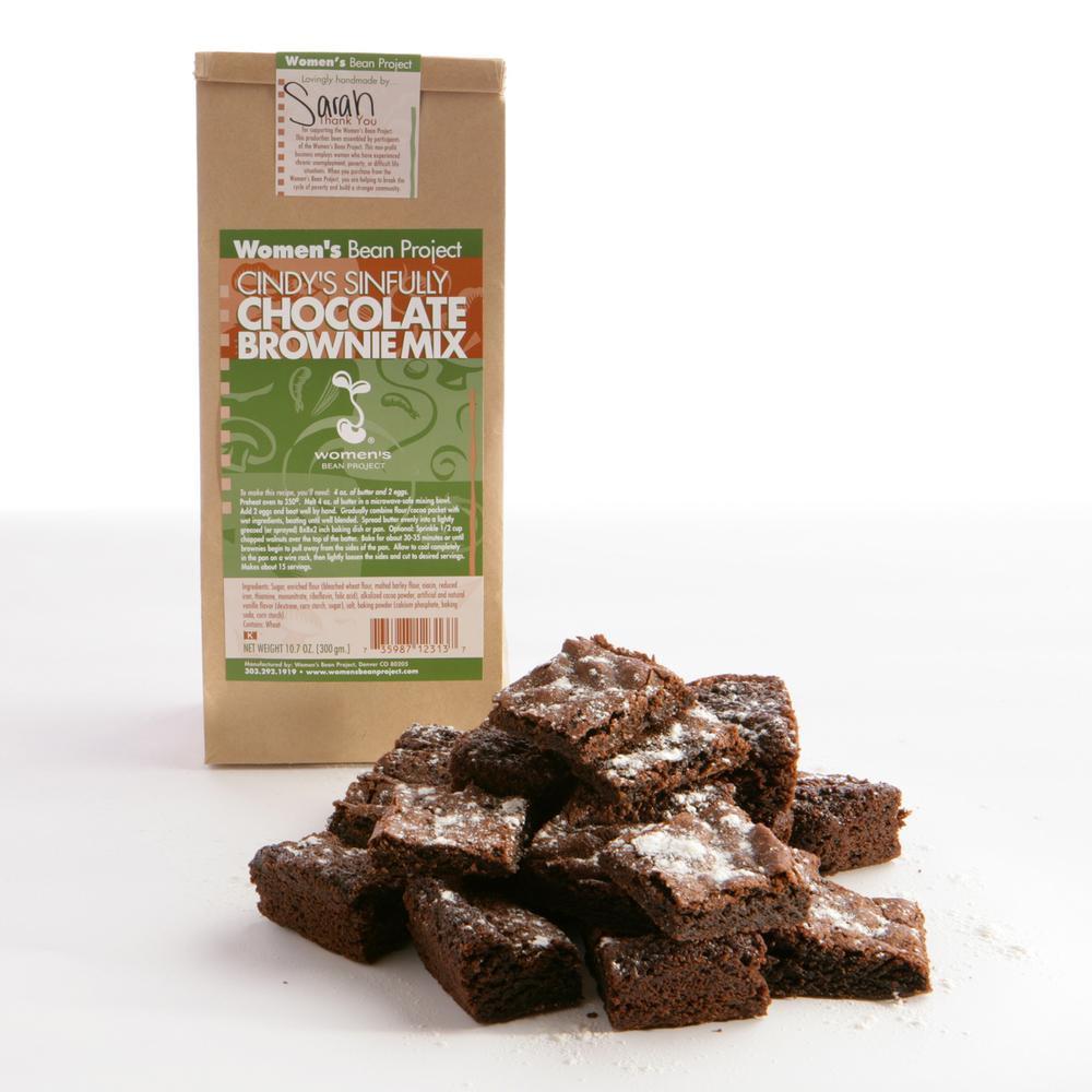 Women's Bean Project Cindy's Sinfully Chocolate Brownies