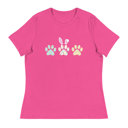 Easter Paws Women's Relaxed T-Shirt