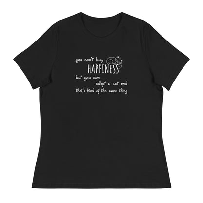 Happiness & A Cat T-Shirt
