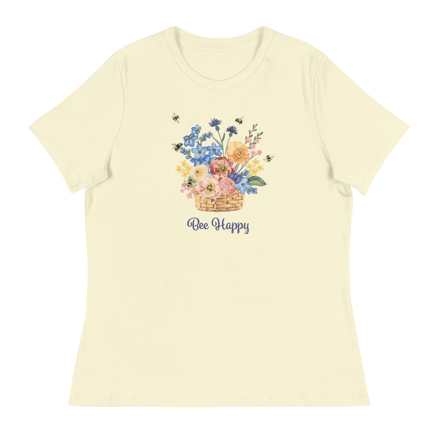 Bee Happy Women's Relaxed T-Shirt