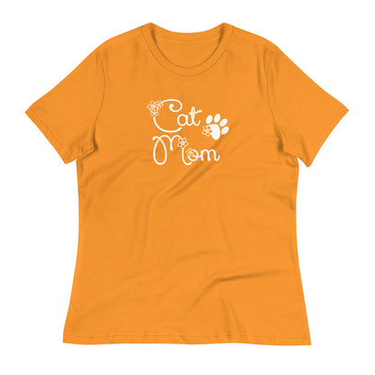 Cat Mom Relaxed T-Shirt