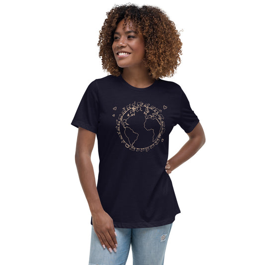 Love the Earth Women's Relaxed T-Shirt