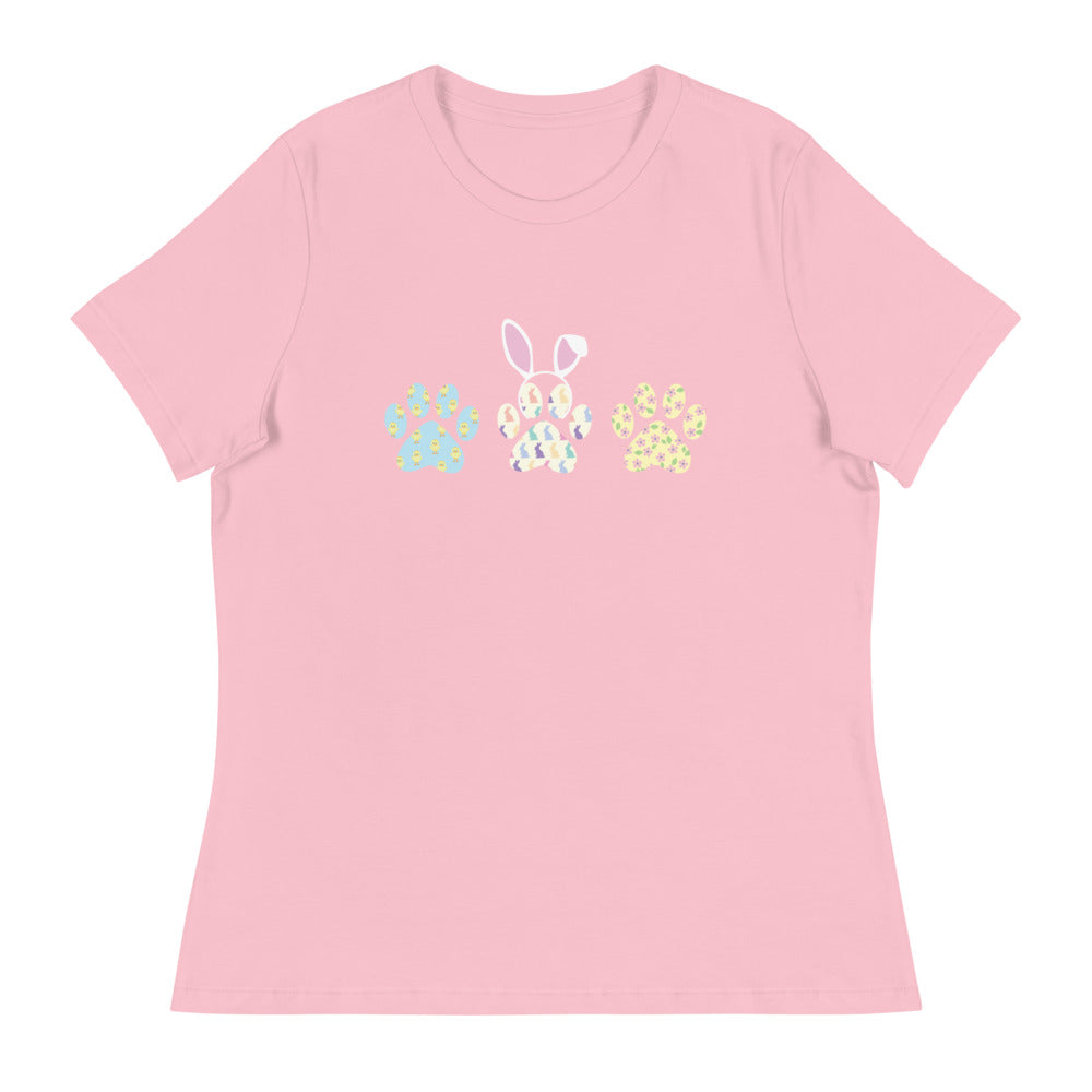 Easter Paws Women's Relaxed T-Shirt