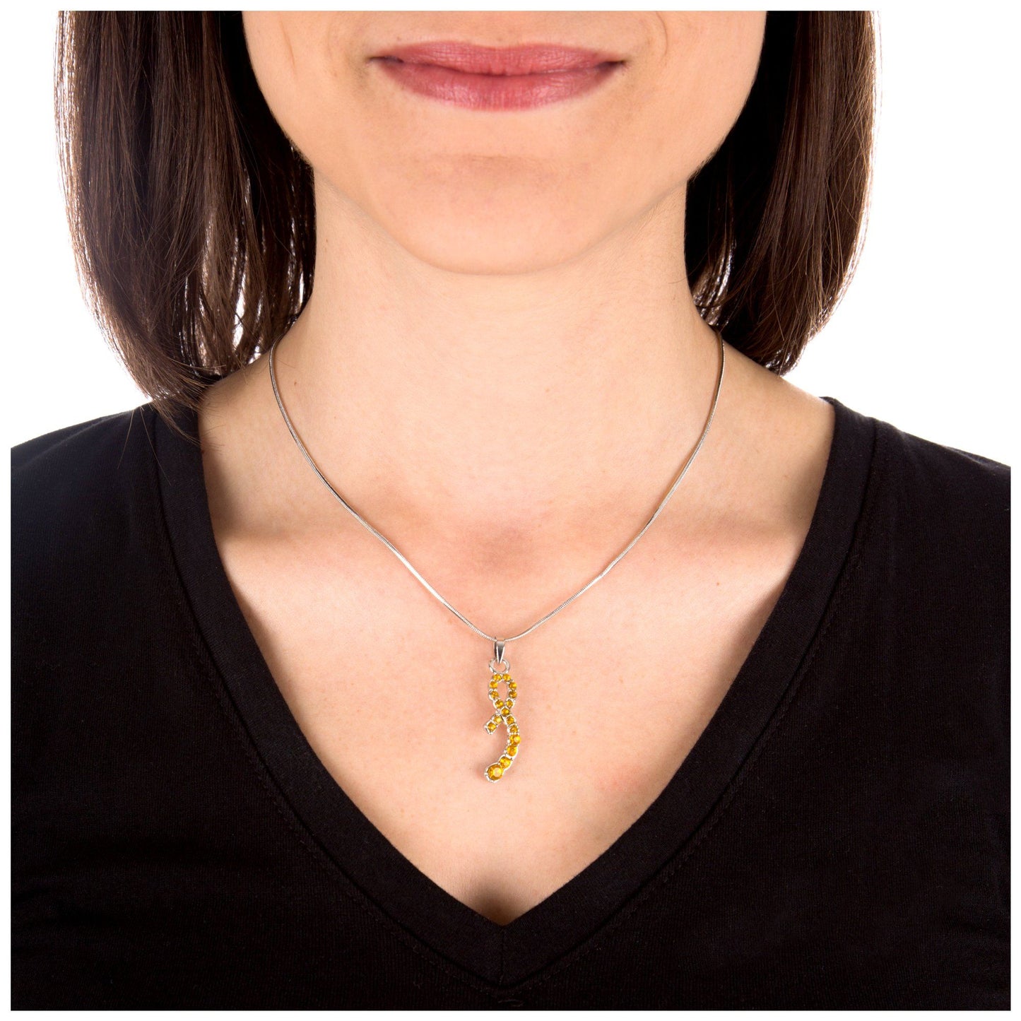 Yellow Ribbon Journey Necklace